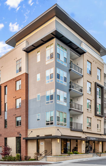 5-story Inspire Southpark modern apartment building